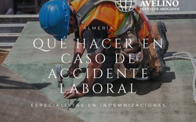 Indemnización por accidente laboral. Qué debes saber.