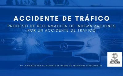 Proceso de reclamación de indemnizaciones por un accidente de tráfico