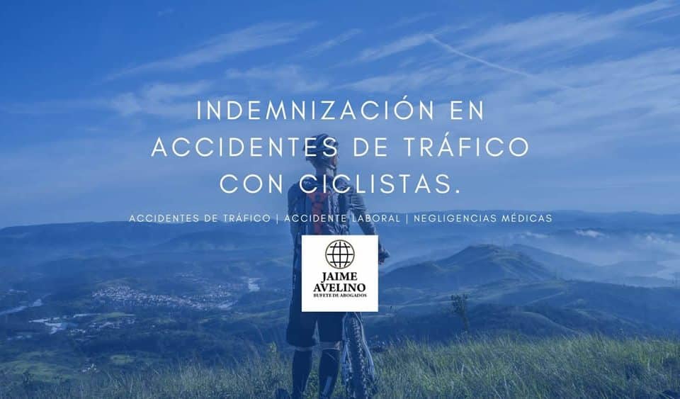 Indemnización en accidentes de tráfico con ciclistas bicicleta