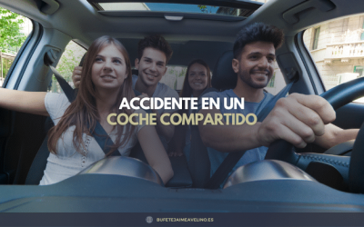 Accidente en un coche compartido o BlaBlaCar