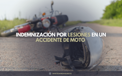 Indemnización por lesiones en un accidente de moto