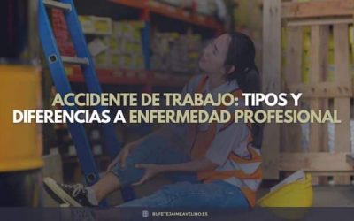 Qué son los accidentes de trabajo y qué tipos existen